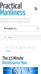 Mobile Screenshot of practicalmanliness.com